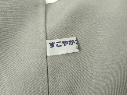 平和屋着物●ジャパンオートクチュール　渡辺雪三郎　訪問着　唐草文　金彩　正絹　逸品　AABE8647cs