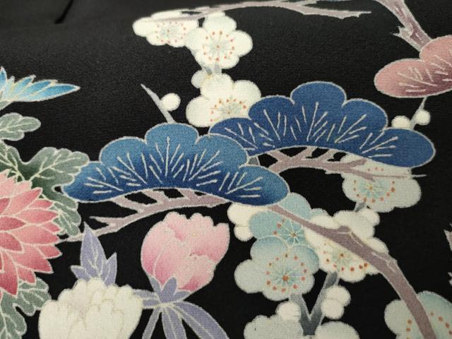 平和屋着物●極上　本加賀友禅作家　染元千紅代表　寺西一紘　黒留袖　花籠文　三越扱い　逸品　CYAA4793s6 2026年最新】寺西一紘の人気アイテム - メルカリ