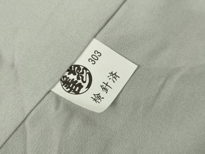 平和屋着物●上質な小紋　月　ゑり善扱い　正絹　逸品　AABE8654cs