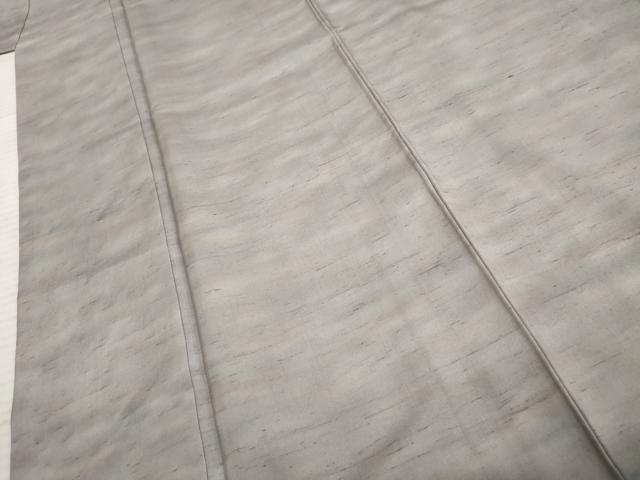 平和屋着物●石川県指定無形文化財　牛首紬　白山工房　手織り　霞文　さが美扱い　正絹　逸品　AABE8671cs