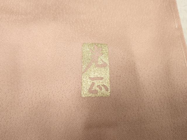 平和屋着物●金彩友禅　卓越技能者・名工・和田光正　訪問着　花車文　暈し染め　金銀彩　正絹　逸品　未使用　AABE8673cs
