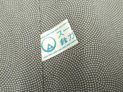 平和屋着物●上質な小紋　霞文　暈し染め　鈴乃屋扱い　正絹　逸品　未使用　AABE8674cs