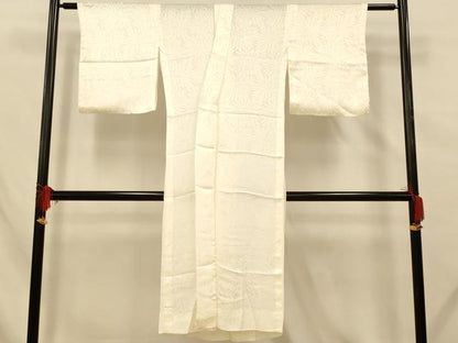 平和屋着物■長襦袢 無双仕立て 乱菊地紋 正絹 逸品 AABE8695fw