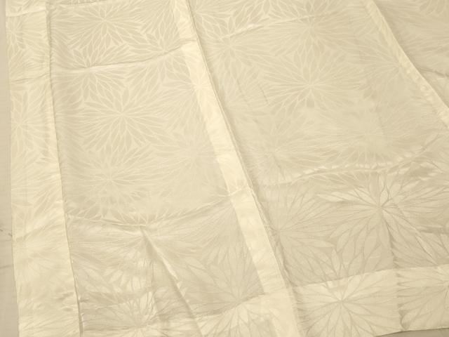 平和屋着物■長襦袢 無双仕立て 乱菊地紋 正絹 逸品 AABE8695fw