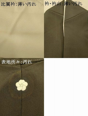 平和屋着物■豪華黒留袖　駒刺繍　地紙草花文　金銀彩　正絹　逸品　AABE8725fw