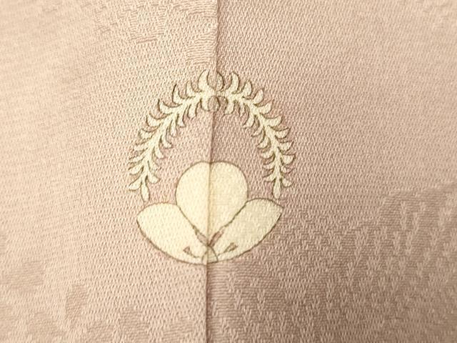 平和屋着物■訪問着　雲取り芝花文　暈し染め　正絹　逸品　AABE8837fw
