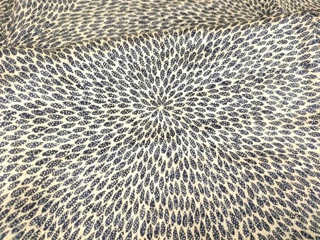 平和屋着物■上質な小紋 舞花文 正絹 逸品 AABE8866fw