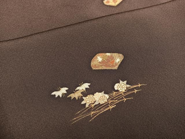 平和屋着物●訪問着　花文箱　金彩　正絹　逸品　AABE8890ph 平和屋着物○訪問着 花文箱 金彩 正絹 逸品 AABE8890ph