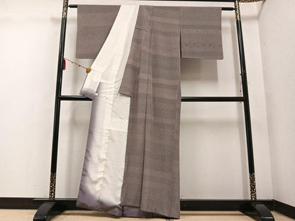 平和屋着物●寺山存男　江戸小紋　百柄　鈴乃屋扱い　正絹　逸品　AABE8891ph