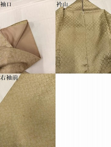 平和屋着物●訪問着　お召地　花織　正絹　逸品　AABE8895ph