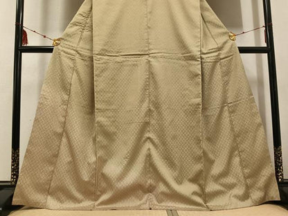 平和屋着物●訪問着　お召地　花織　正絹　逸品　AABE8895ph