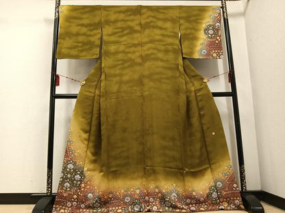 平和屋着物●訪問着　作家物　泰常　辻が花　暈し染め　正絹　逸品　AABE8919ph