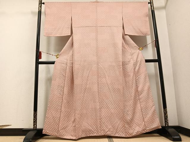 平和屋着物●上質な小紋　花尽くし　正絹　逸品　AABE8922ph