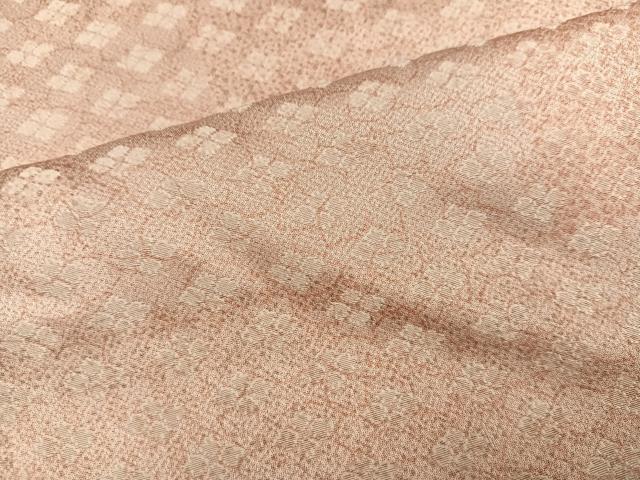 平和屋着物●上質な小紋　花尽くし　正絹　逸品　AABE8922ph