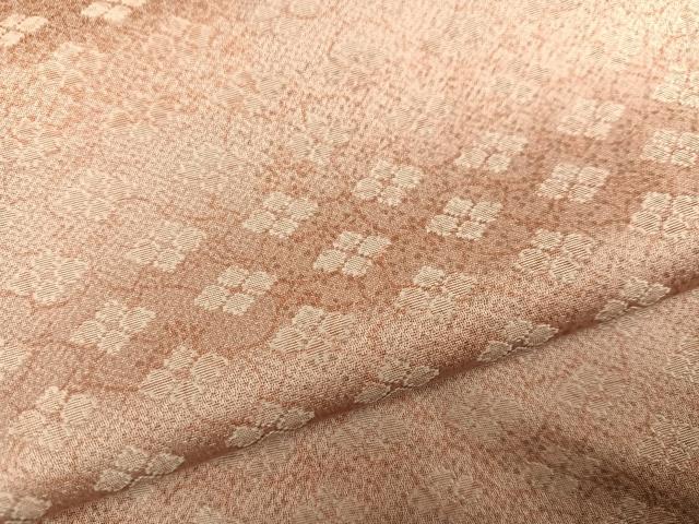 平和屋着物●上質な小紋　花尽くし　正絹　逸品　AABE8922ph