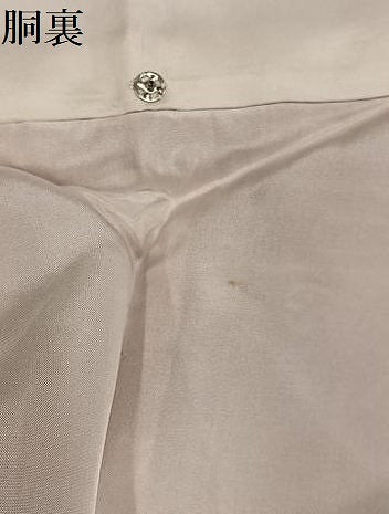 平和屋着物●訪問着　手織牛首　加賀染紬　割付文　三越扱い　反端付き　正絹　逸品　AABE8926ph 平和屋着物○訪問着 手織牛首 加賀染紬 割付文 三越扱い 反