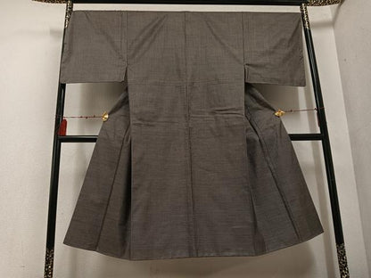 平和屋着物●男性　本場大島紬　アンサンブル　100亀甲　総詰め　正絹　逸品　未使用　AABE8952ph