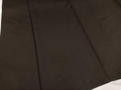 平和屋着物●男性　お召　正絹　逸品　AABE8953ph