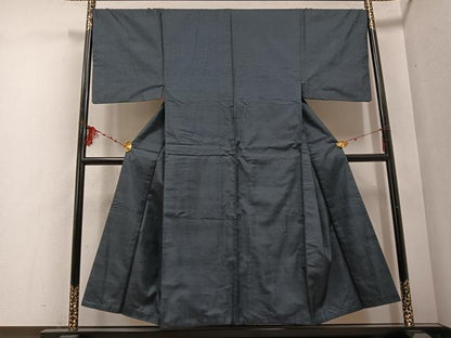 平和屋着物●男性　本場大島紬　アンサンブル　100亀甲　総詰め　正絹　逸品　AABE8957ph