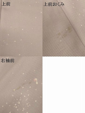 平和屋着物＊夏物 小紋 絽 瓢箪 洗える着物 AABE8963jd