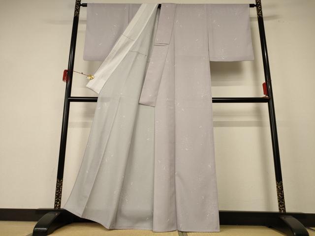 平和屋着物＊夏物 小紋 絽 瓢箪 洗える着物 AABE8963jd