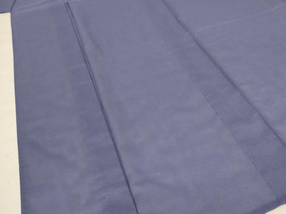 平和屋着物＊夏物　色無地　絽　藤鼠色　洗える着物　未使用　AABE8969jd