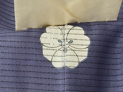 平和屋着物＊夏物　色無地　絽　藤鼠色　洗える着物　未使用　AABE8969jd