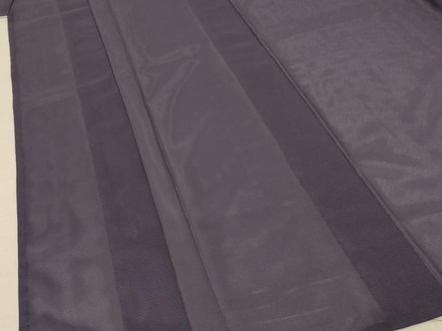 平和屋着物＊夏物 色無地 絽 褐色 洗える着物 AABE8980jd