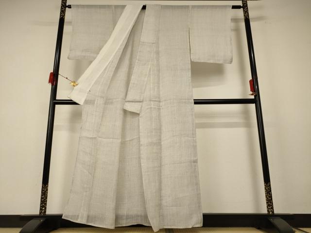 平和屋着物＊夏物 石川県指定無形文化財 能登上布 本麻
