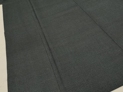 平和屋着物＊夏物　男性　本塩沢　夏塩沢　蚊絣　正絹　逸品　AABE8988jd