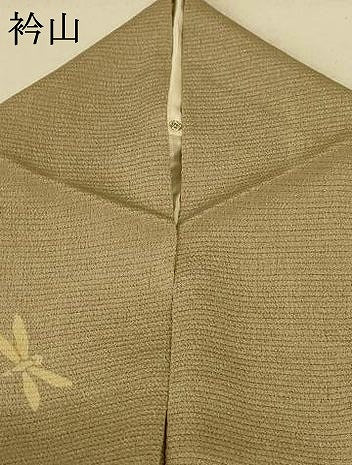 平和屋着物＊夏物 小紋 絽縮緬 勝虫 正絹 逸品 AABE9001jd