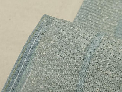 平和屋着物＊夏物 小紋 絽 枝葉文 洗える着物 未使用 AABE9010jd