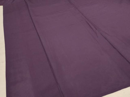 平和屋着物＊夏物 色無地 絽 滅紫色 正絹 逸品 AABE9013jd