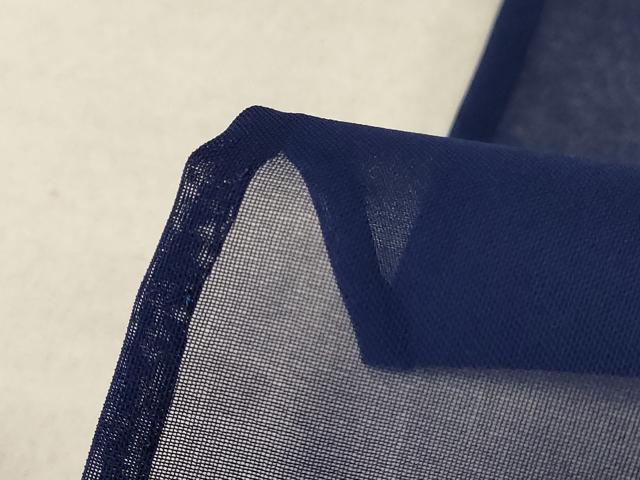 平和屋着物＊夏物 色無地 紗 留紺色 正絹 逸品 AABE9017jd