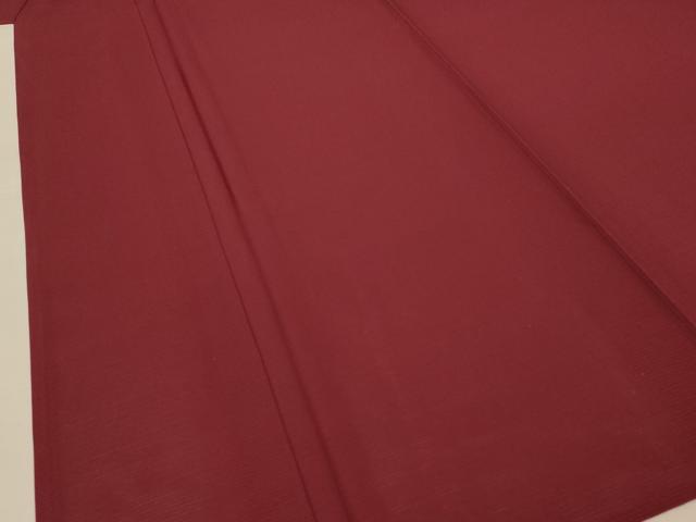 平和屋着物＊夏物 色無地 絽 葡萄茶色 正絹 逸品 AABE9021jd