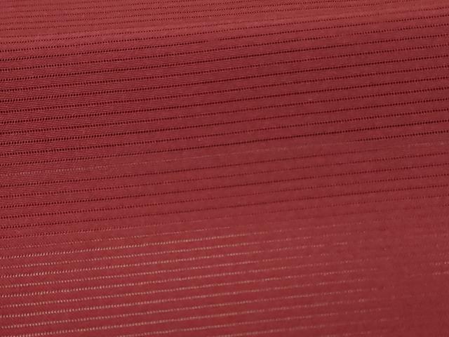 平和屋着物＊夏物 色無地 絽 葡萄茶色 正絹 逸品 AABE9021jd