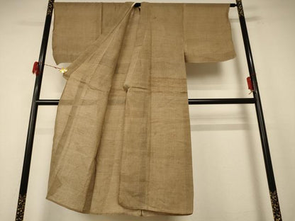 平和屋着物＊夏物 男性 上布 蚊絣 麻 逸品 AABE9029jd