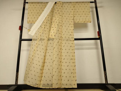 平和屋着物＊夏物 本場琉球絣 夏琉球 正絹 逸品 AABE9031jd