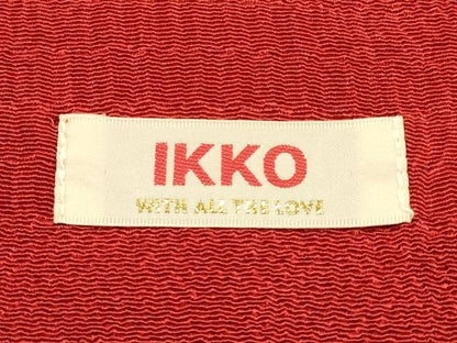 平和屋本店●IKKO　和装小物　帯締め・帯揚げセット　高麗組 綾出し　刺繍　花柄　金糸　金彩　逸品　AABE9097ay