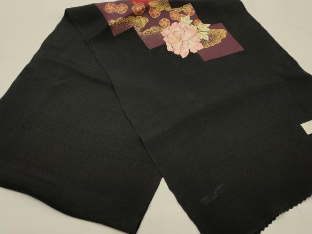 平和屋本店●IKKO　和装小物　帯締め・帯揚げセット　振袖用　刺繍　花柄　金糸　金彩　撚り房　逸品　AABE9098ay