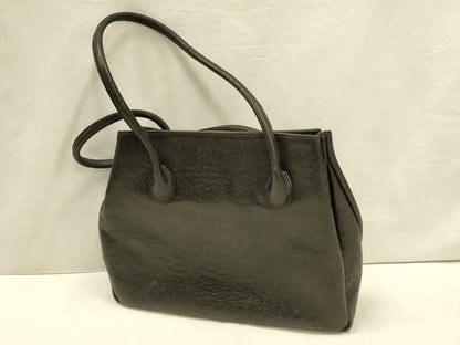 平和屋着物▼ファッション小物 MICHEL ORLEAN ミシェルオルレアン ハンドバッグ オーストリッチ 本革 逸品 AABE9142ay