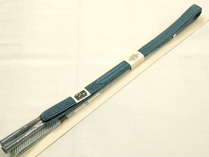 平和屋本店●和装小物　帯締め・帯揚げセット　笹浪組　雪輪花文　暈し染め　金彩　正絹　逸品　未使用品あり　AABE9191ay