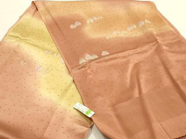 平和屋本店●和装小物　帯締め・帯揚げセット　丸組　風景文　暈し染め　金糸　金彩　逸品　未使用　AABE9193ay 平和屋本店○和装小物 帯締め・帯揚げセット 高麗組 霞文 金糸 暈し