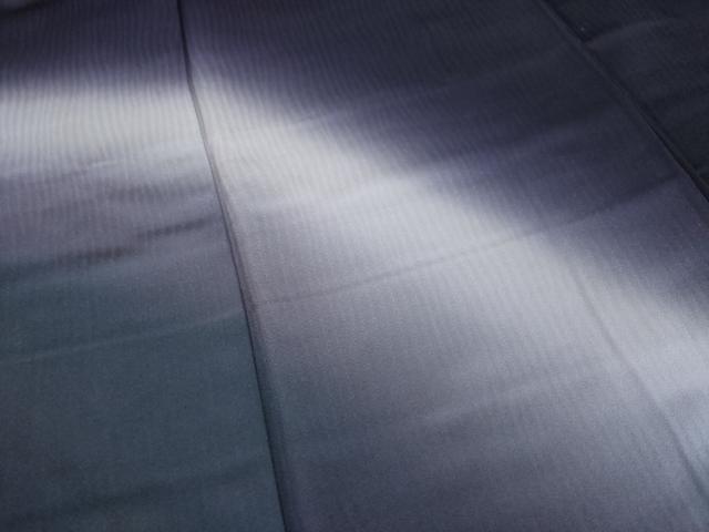 平和屋着物●訪問着　霞文　暈し染め　正絹　逸品　AABE9201ck