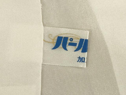 平和屋着物●豪華振袖　型染め　松皮菱花文　正絹　逸品　AABE9214ck