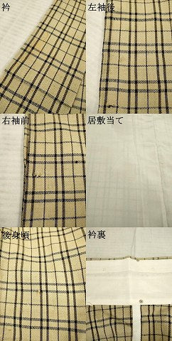 平和屋着物●ざざんざ織　伊兵衛織　単衣　格子　正絹　逸品　AABE9224ck 楽天市場】平和屋着物○ざざんざ織 伊兵衛織 単衣 格子 正絹 逸品