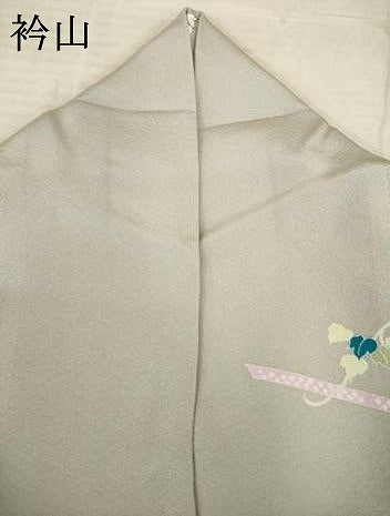平和屋着物●訪問着　友禅　蔦草文　暈し染め　正絹　逸品　AABE9232ck