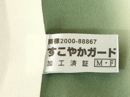 平和屋着物●訪問着　友禅　蔦草文　暈し染め　正絹　逸品　AABE9232ck