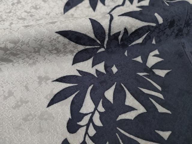 平和屋着物●訪問着　藤花房シルエット　金彩　ロング丈　正絹　逸品　AABE9237ck