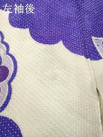平和屋着物●名門　藤娘きぬたや・総絞り　訪問着　几帳花鳥文　正絹　逸品　AABE9240ck